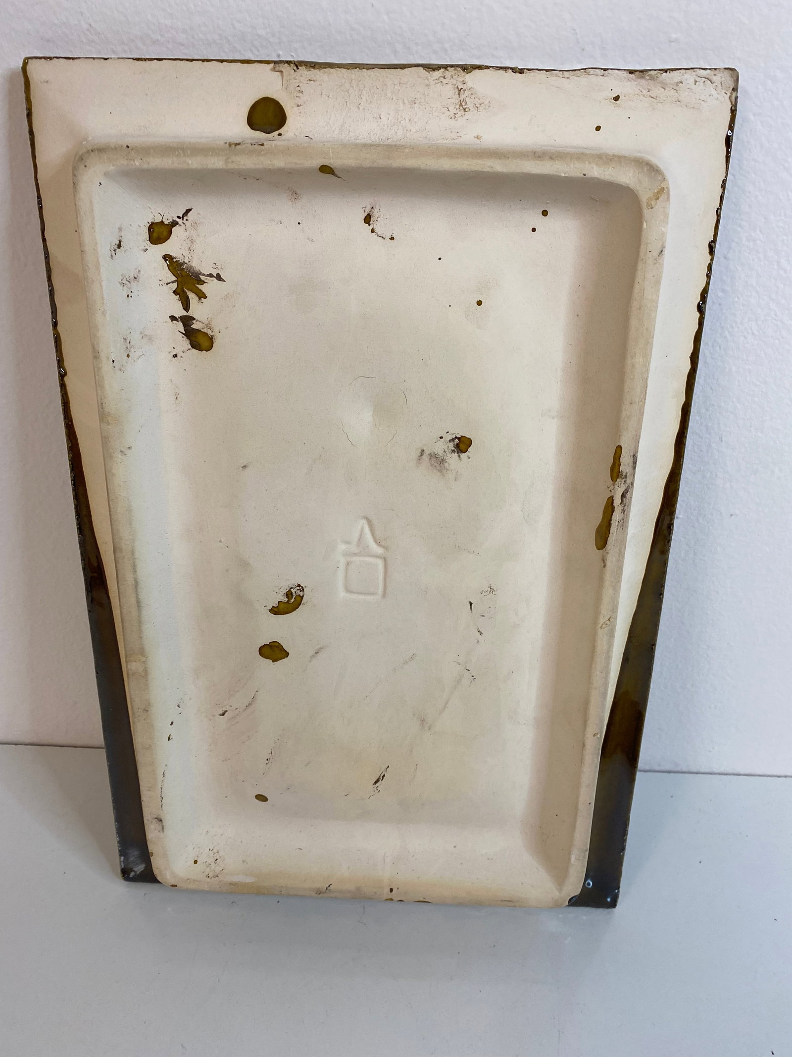 Studio Pottery Plaque MCM - 3