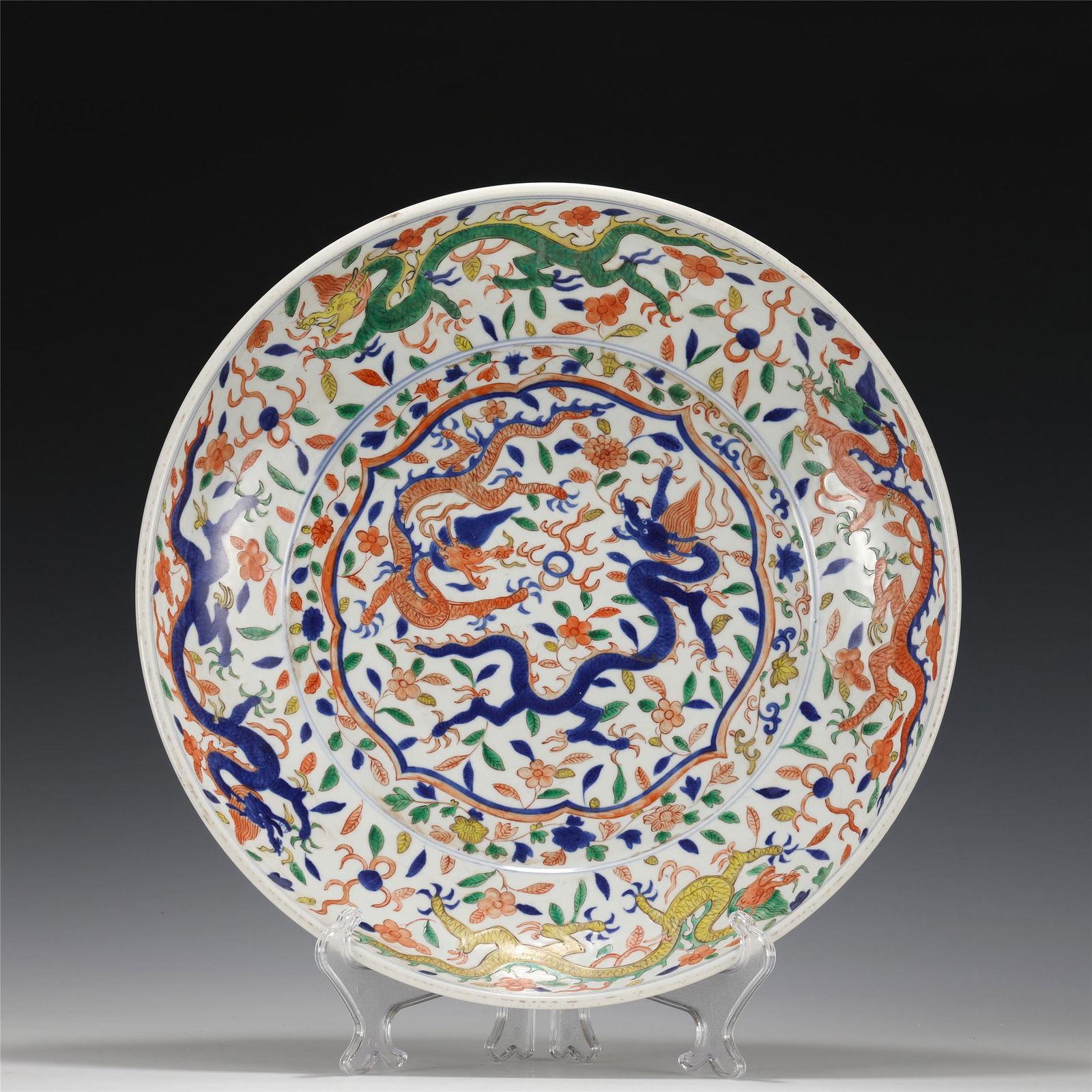 A CHINESE JUN-TYPE GLAZE PORCELAIN BRUSH WASHER (1 of 10)