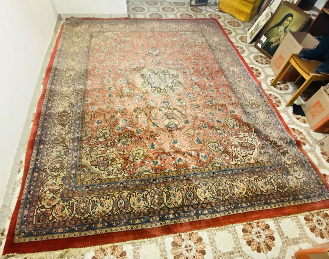 Large Antique Persian Oriental Rug (1 of 9)