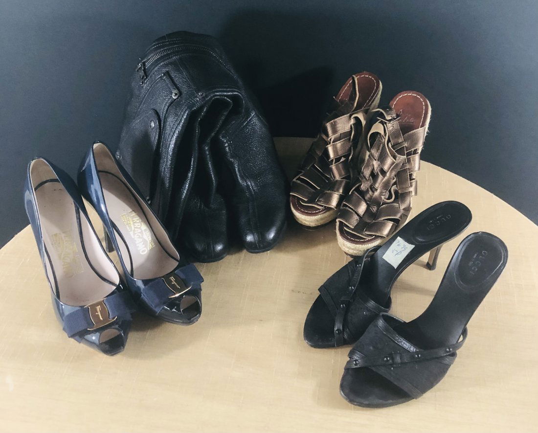 Designer Shoes Louboutin, Ferragamo and Prada (1 of 12)