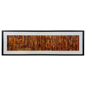 Modern Wall Art Title "Prairie Grass" Signed Cheryl & Steven Ward