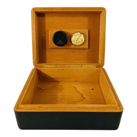 Art Deco Style Ebonized Humidor or Cigar Box