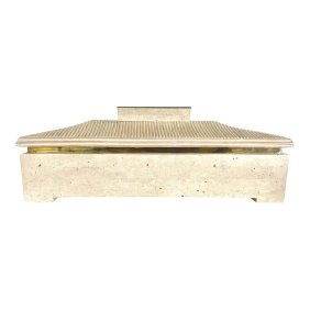 Art Deco Style Tessellated Mactan Stone Decorative or Jewelry Box