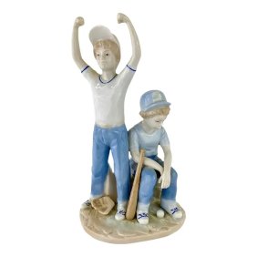 Boys of Summer Paul Sebastian Baseball Players Figurine by Medico