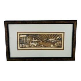 Marina Bay Print Numbered and Signed by Artist