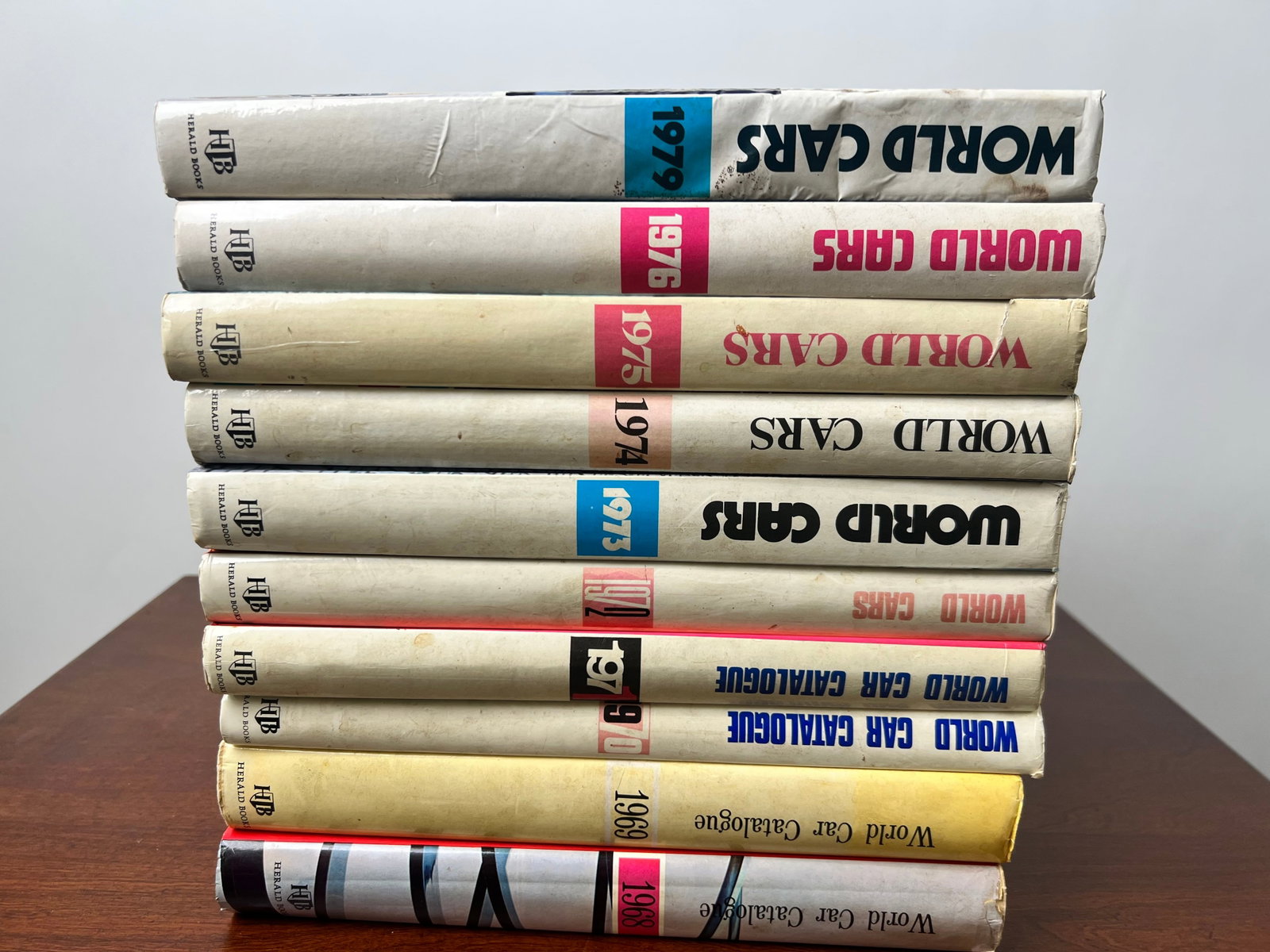 Encyclopedia of Classic Cars - Group of 10 books (1 of 2)