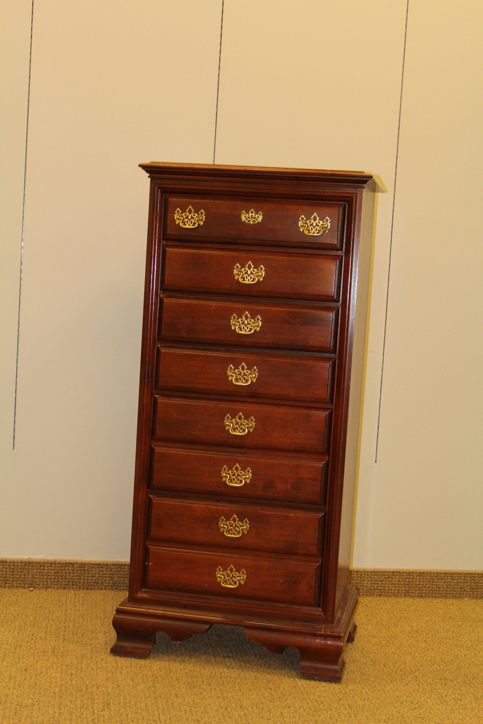 contemporary Chippendale style lingerie chest (1 of 3)
