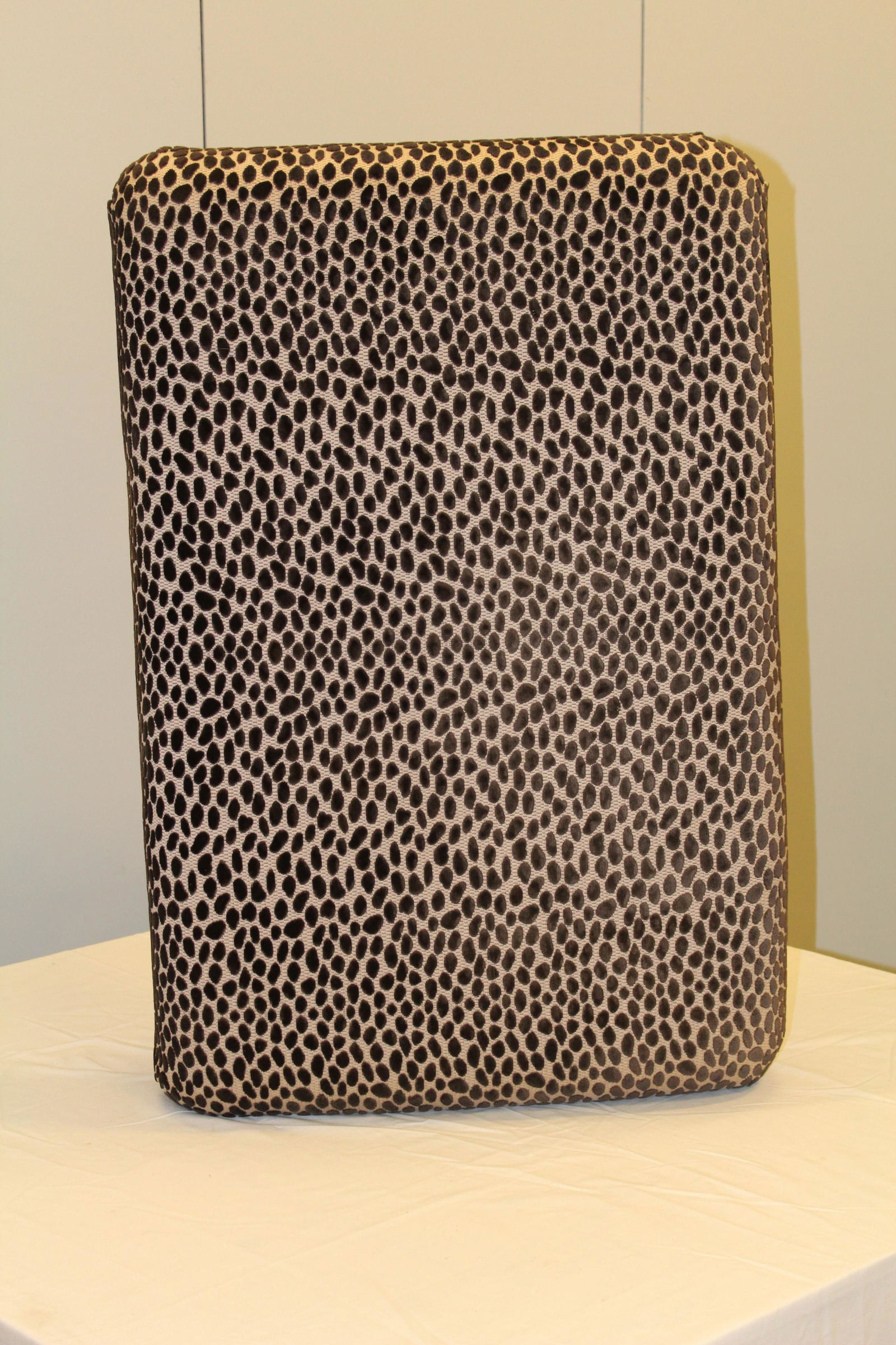 Edward Ferrell upholstered ottoman (1 of 5)