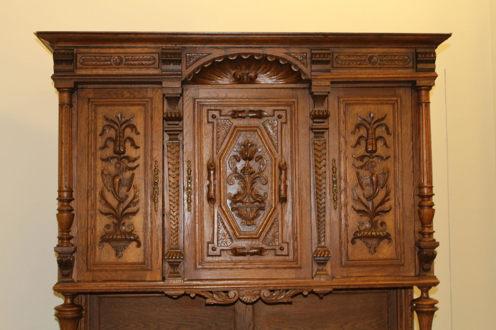 19th Century French Renaissance style carved walnut (1 of 11)