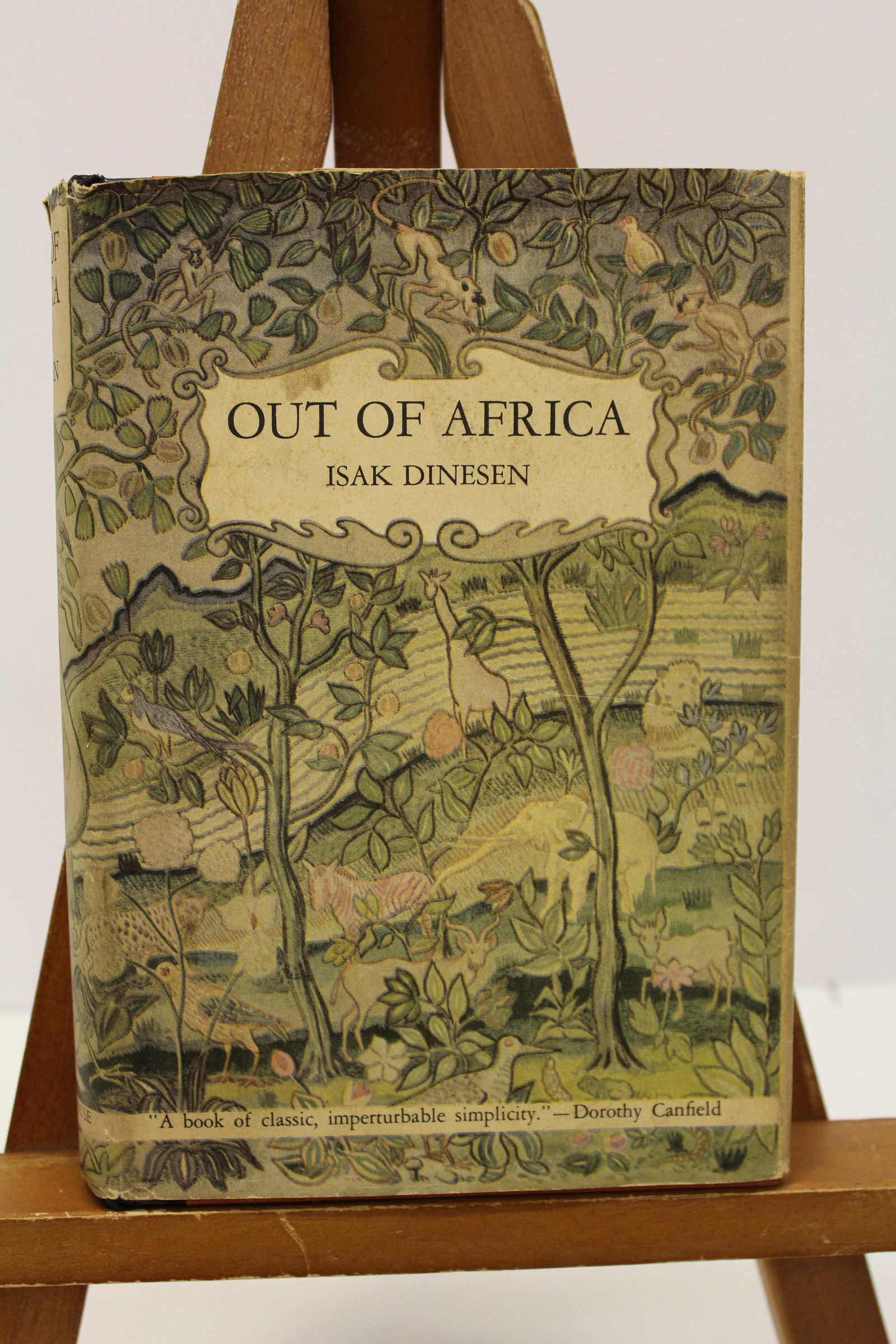 "Out of Africa" by Isak Dinesen, First Edition, 1938 (1 of 7)