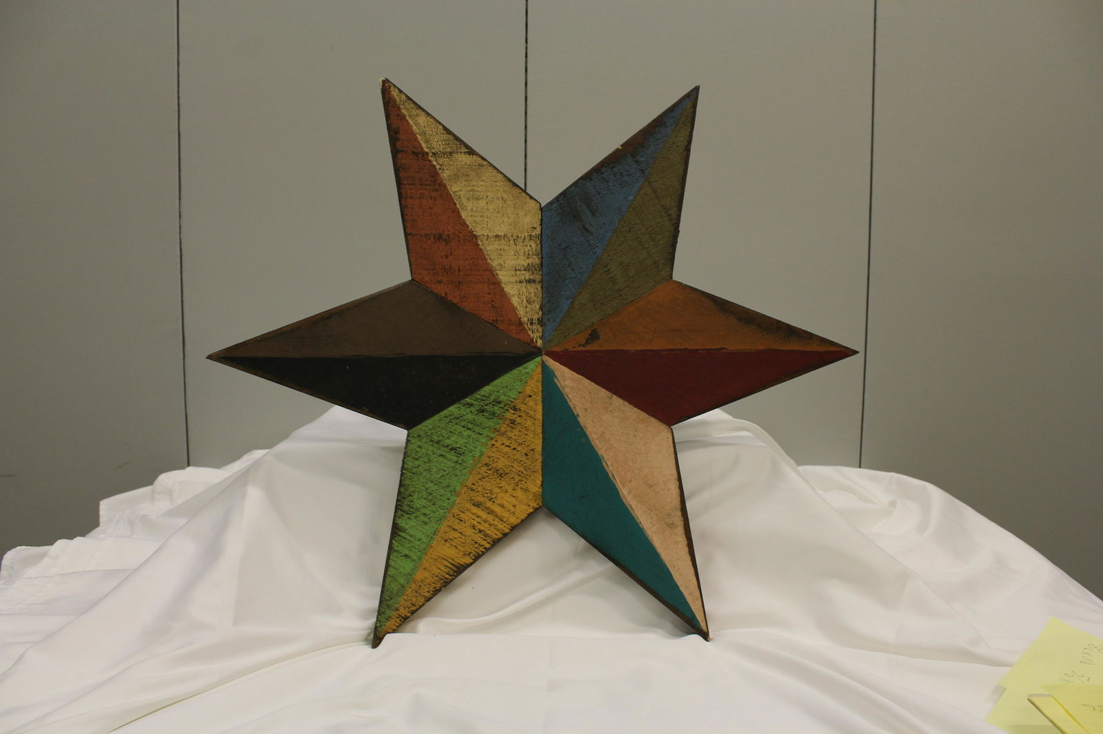 Handmade Amish Wooden 6 point Barn Star (1 of 4)