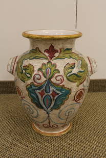 Italian e' Antica di Deruta Large Pot: 18.75" x 15.25" x 12.5"