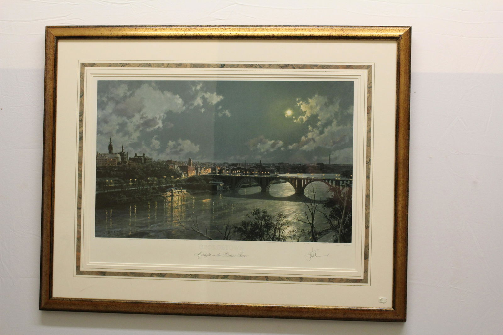 John Stobart "Moonlight on the Potomac River" Ltd.: 313/950
