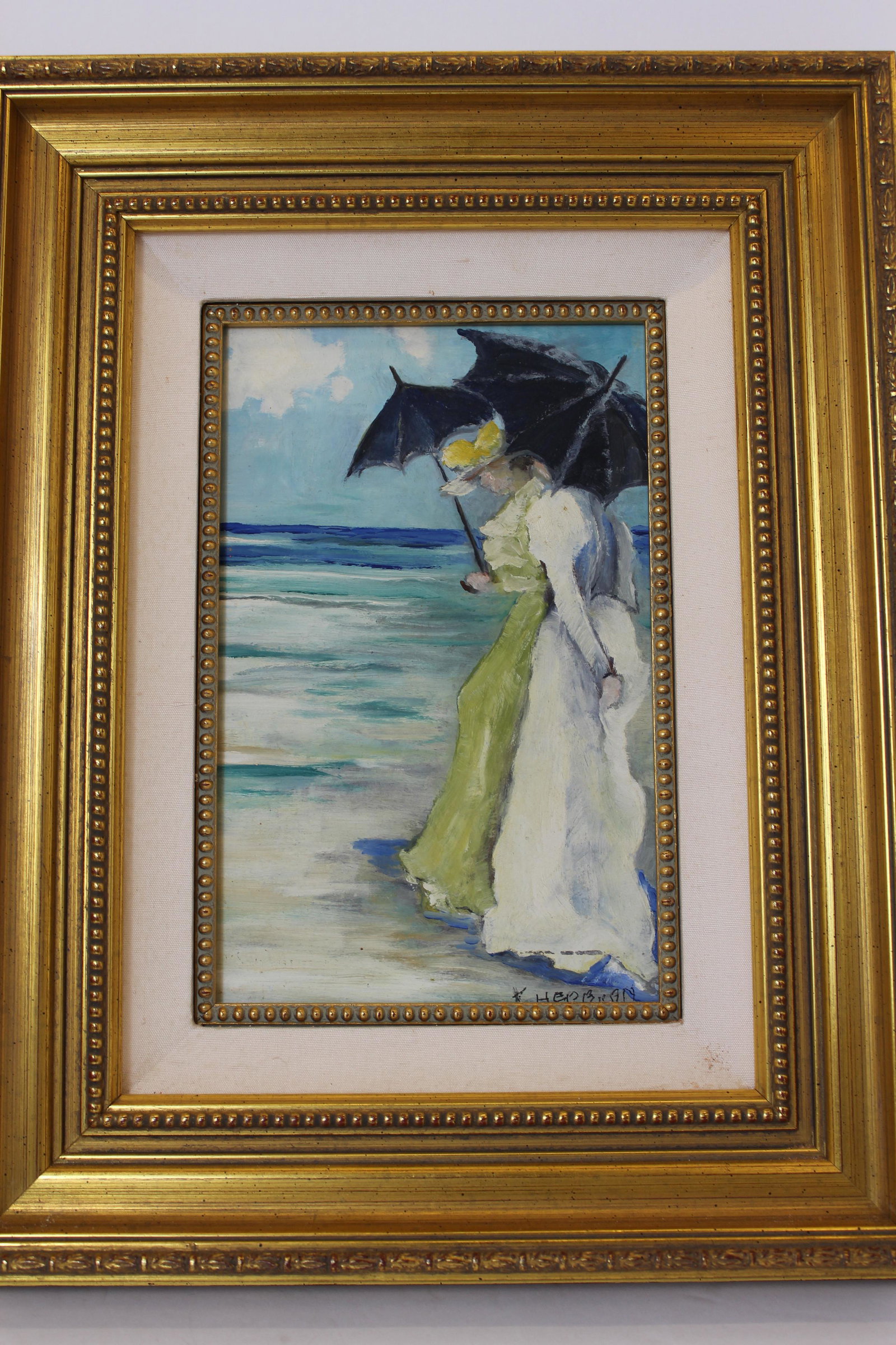 Katharine Hepburn Oil Painting, Signed (1 of 7)