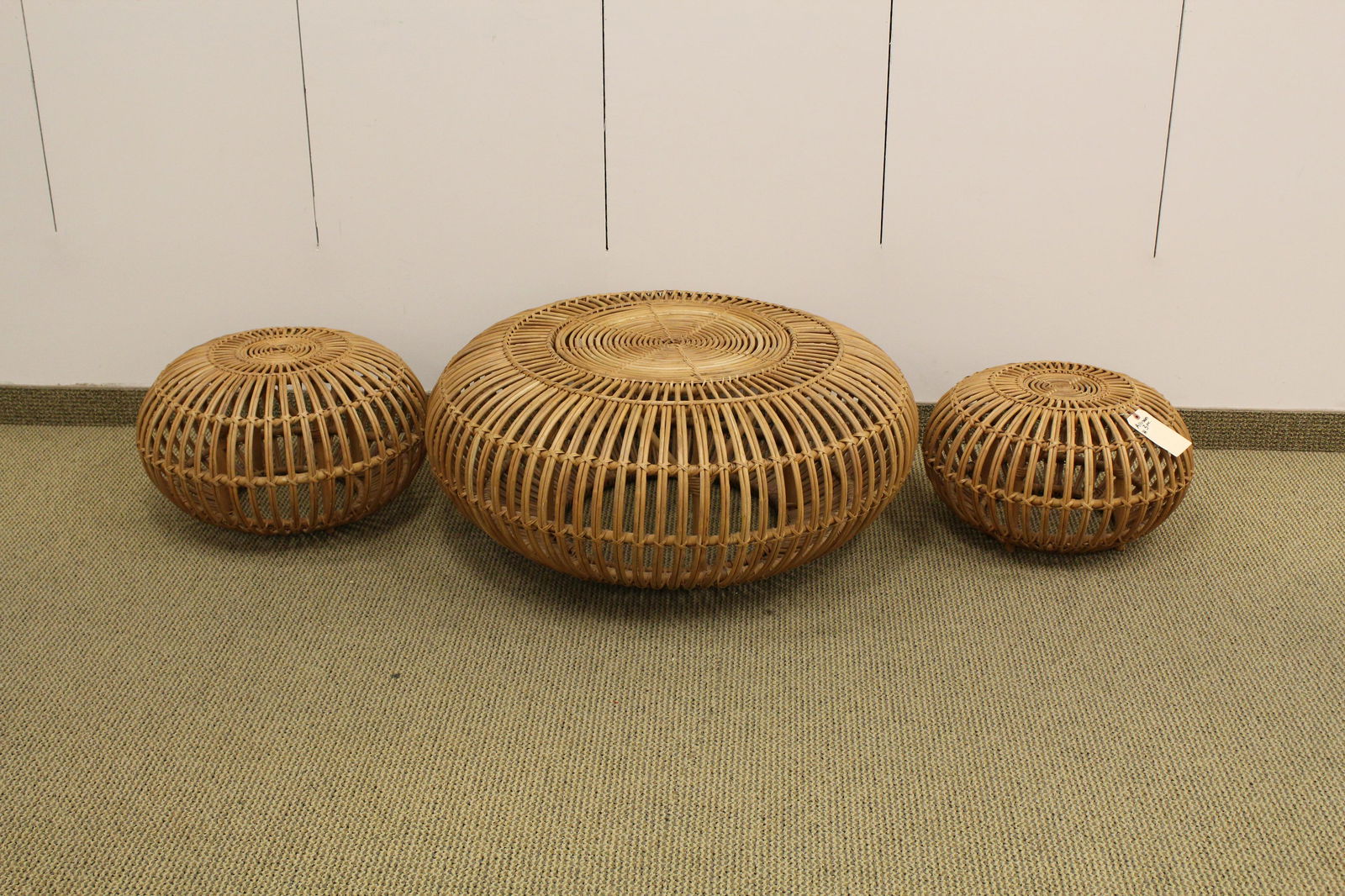 3 Piece Wicker Table Set (1 of 6)