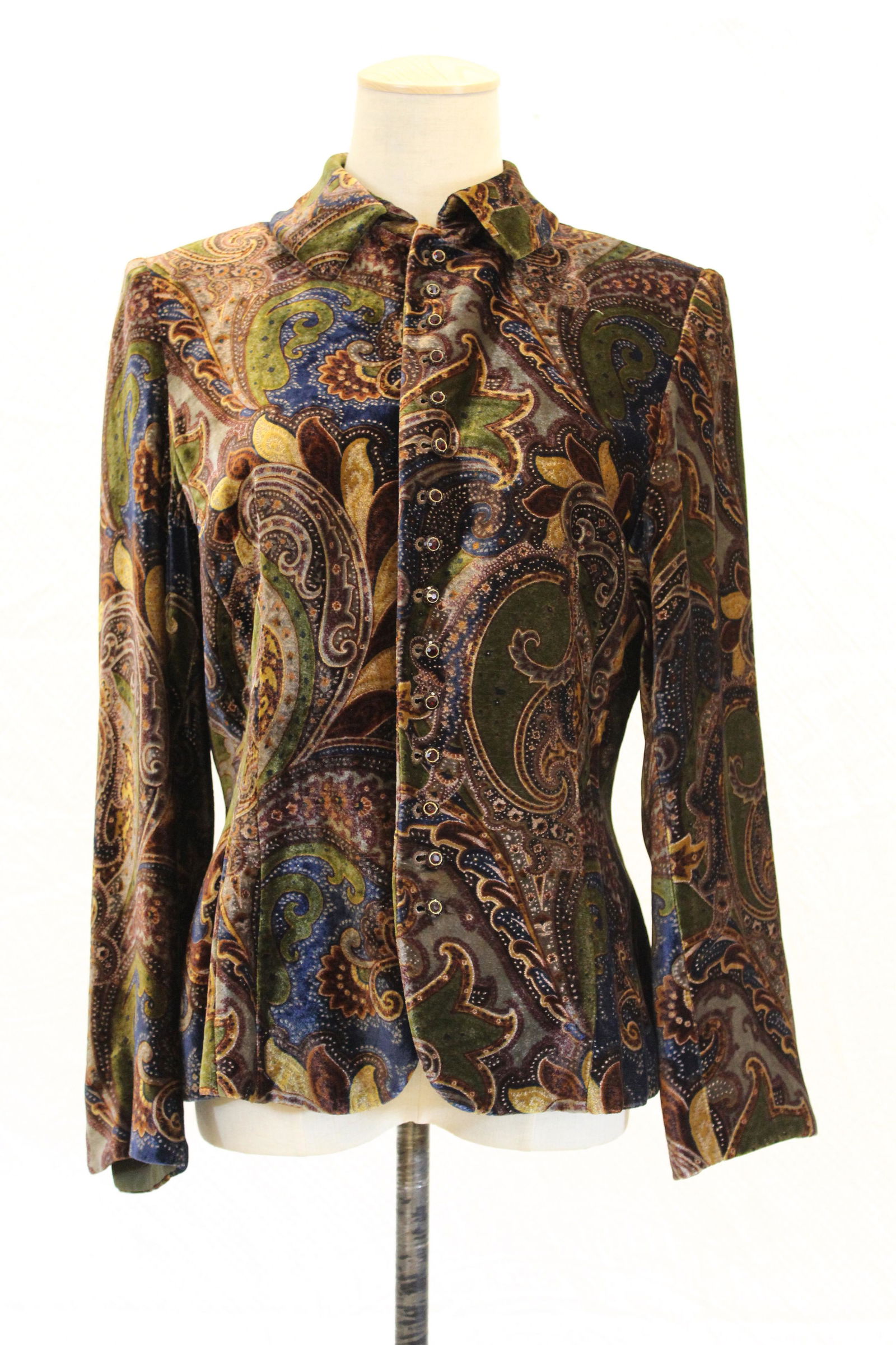 Ralph Lauren Collared Button Down Jacket Size 12 (1 of 5)