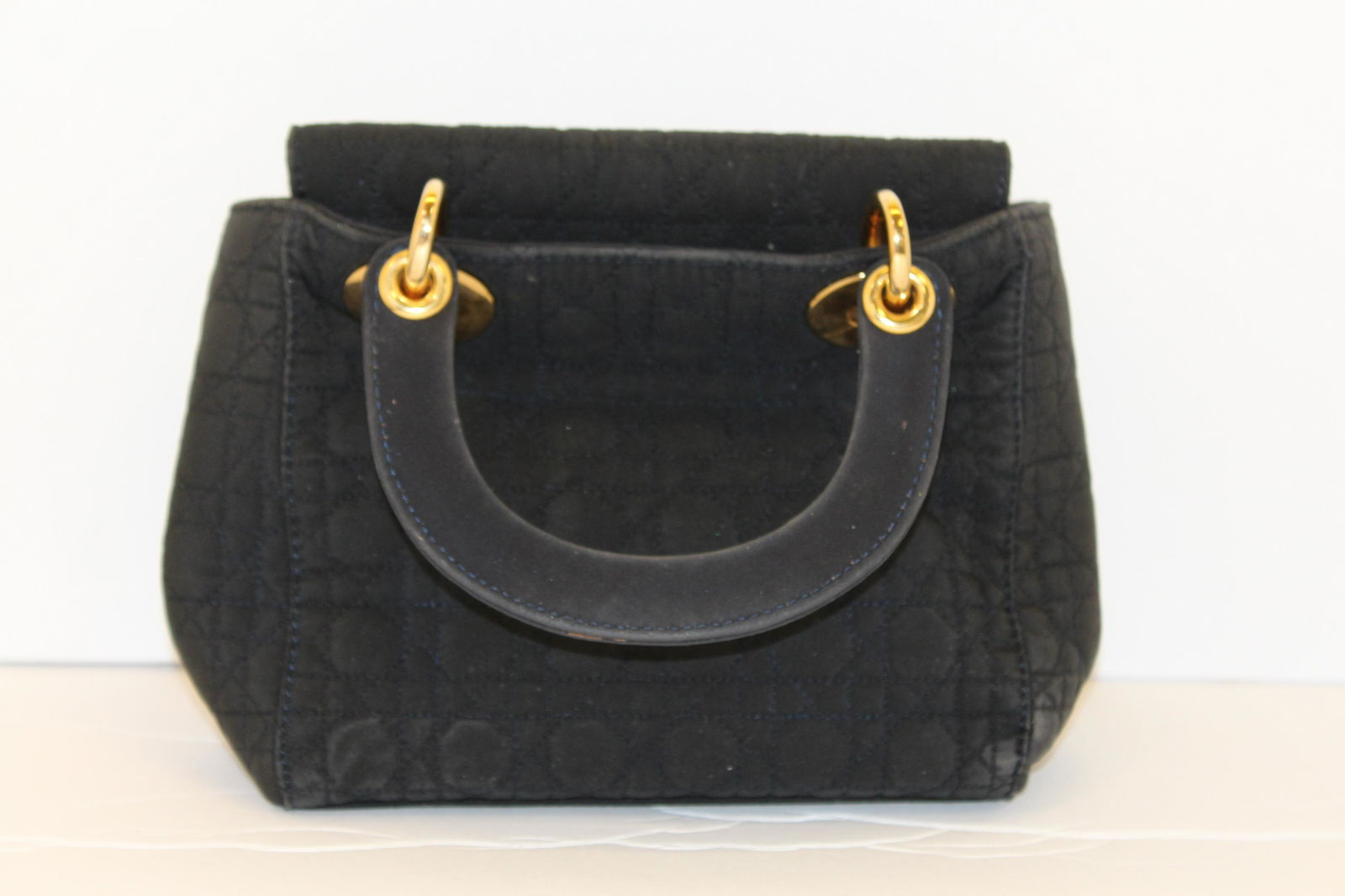 Christian Dior Quilted Nylon Clutch Bag (1 of 5)