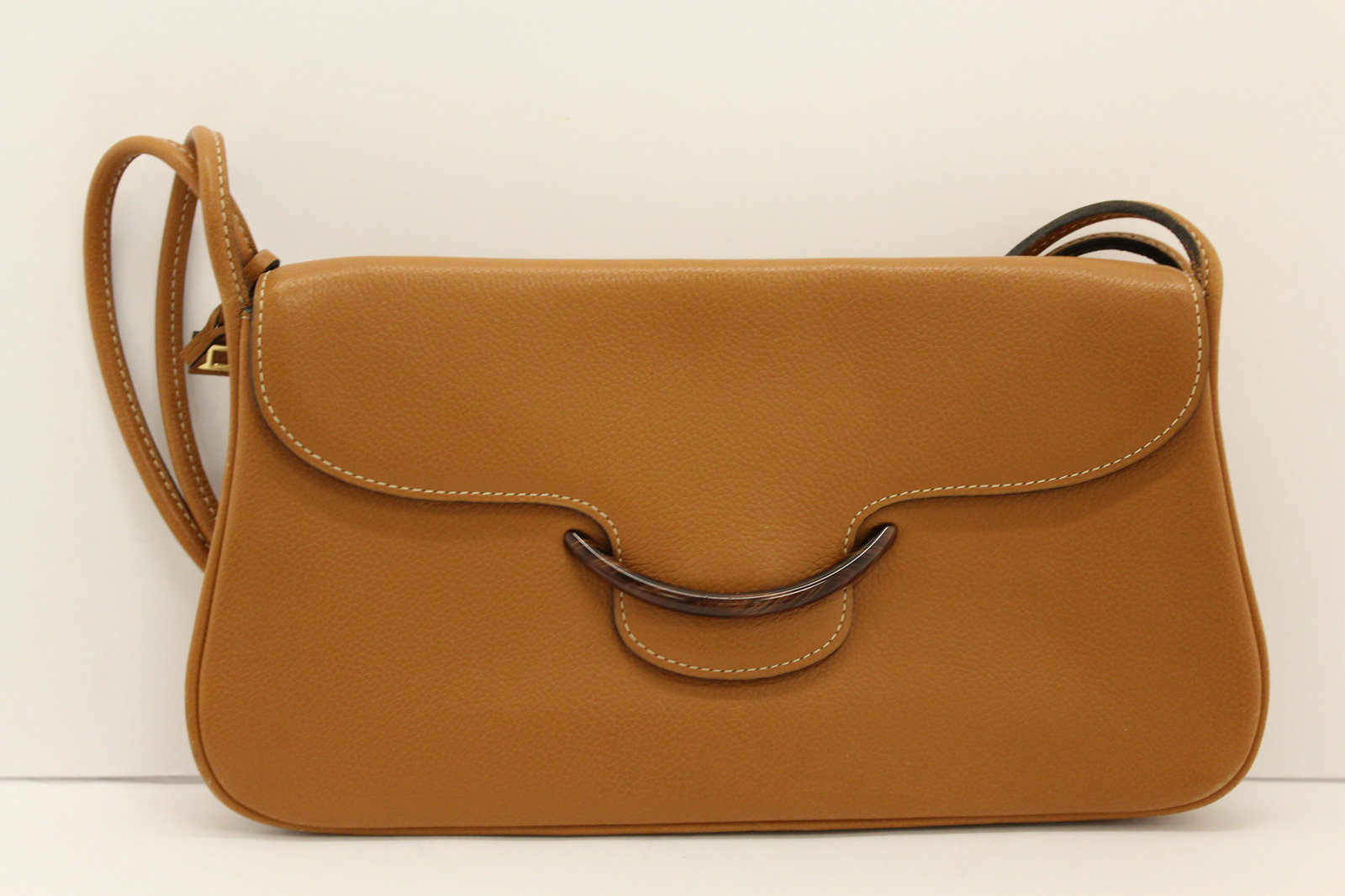 Delvaux Brown Leather Shoulder Bag (1 of 5)