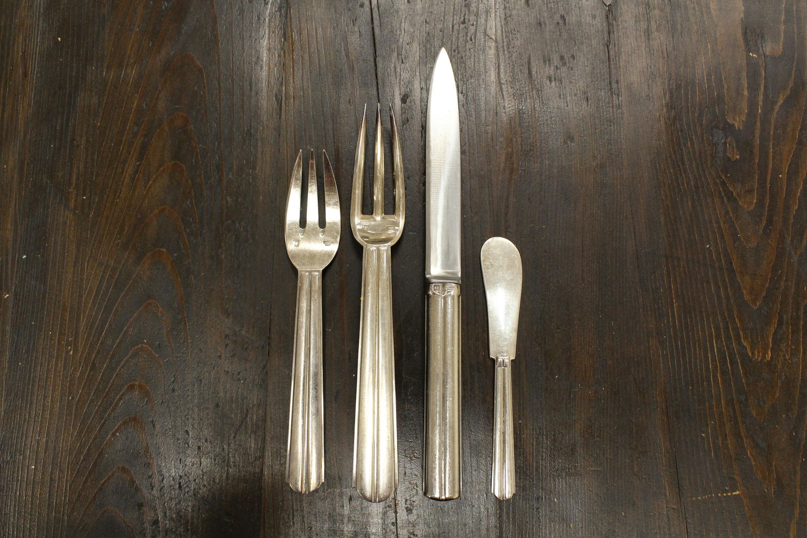 Puiforcat Chantaco Silverplate Partial Dinner Service (1 of 1)