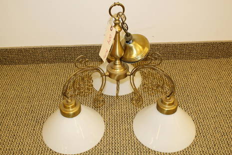 Victorian Style 3 Light Chandelier: Works