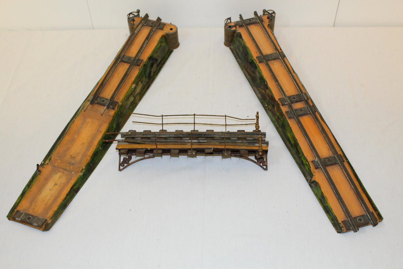 Pre-War Bing Train 3Pc Track Bridge (1 of 1)