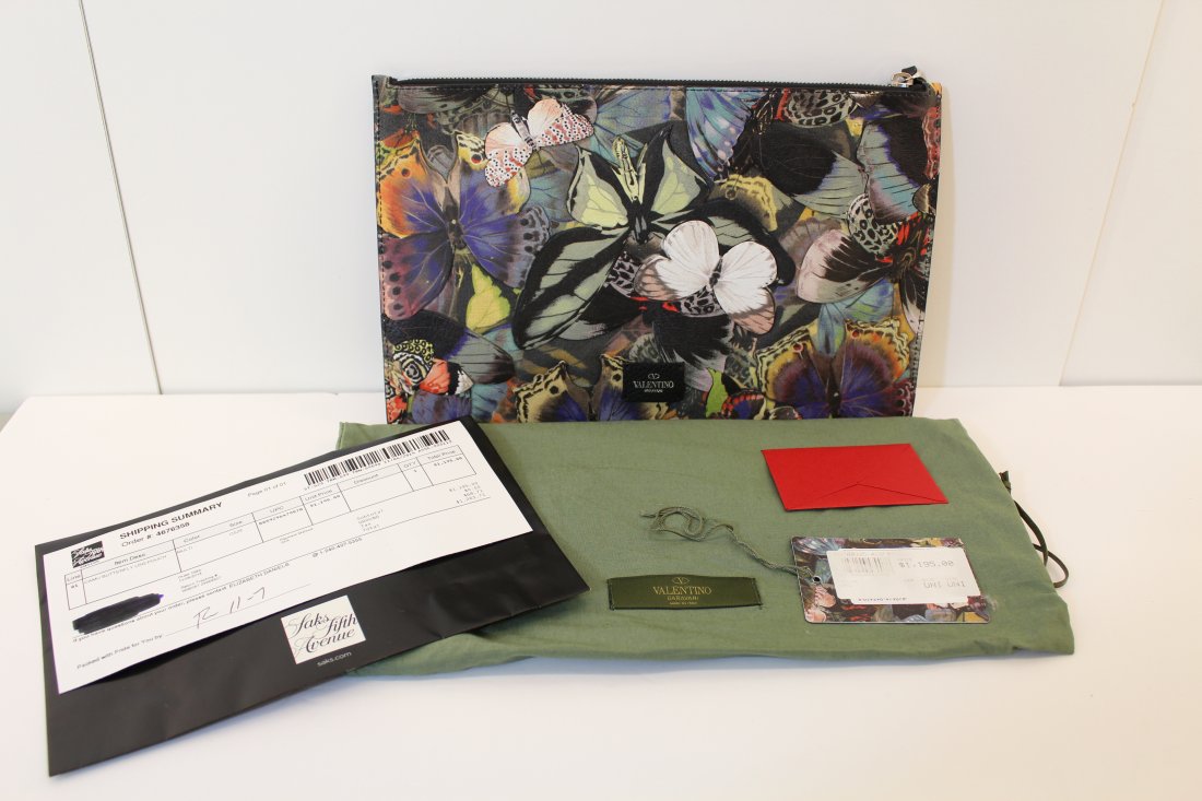 Valentino Garavani Butterfly Large Pouch (1 of 3)