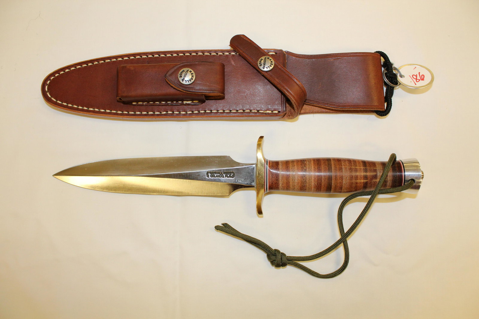 Randall Made Knife Model 2"Fighting Stiletto" 7" (1 of 1)