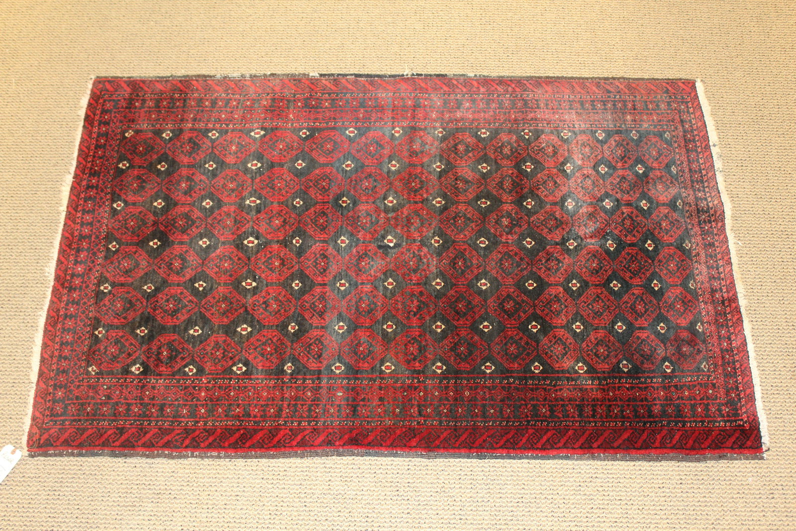 Antique Tabriz Carpet Rug: From the estate of Ray Winfield Smith, Egyptologist.