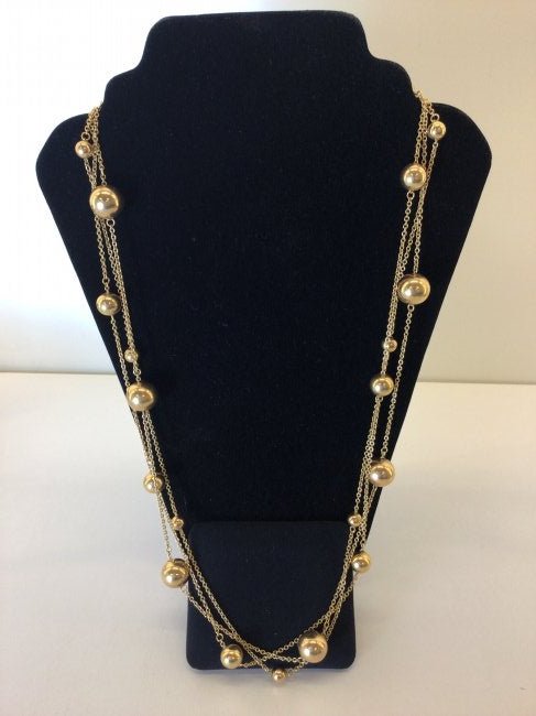 18k Roberto Coin Multi-Strand Large Bead Necklace (1 of 5)