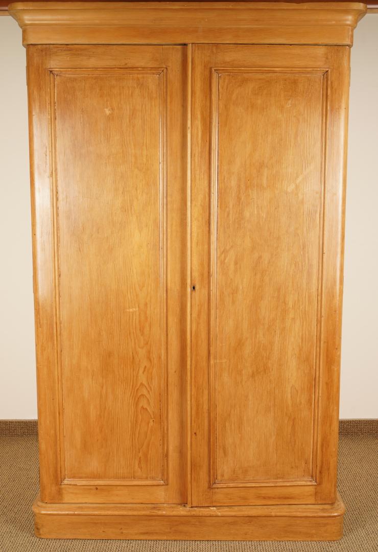 Empire Style 2 Door Pine Armoire (1 of 3)