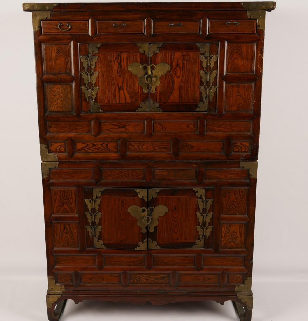 Korean Two Part Tansu (1 of 8)