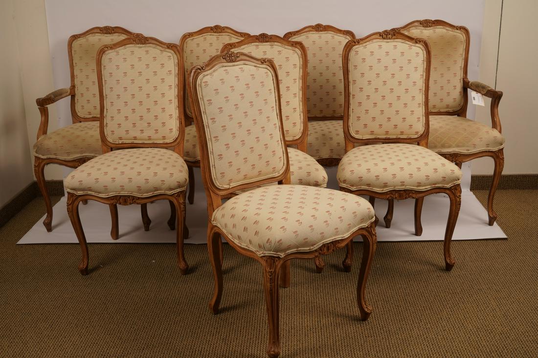 8 French Provincial Style Dining Chairs (1 of 9)
