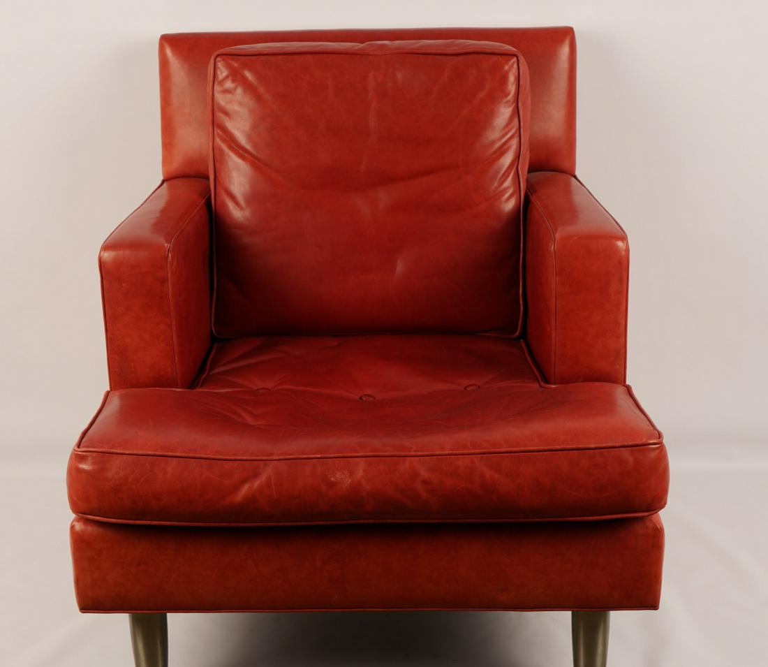 Baker Coach Leather Club Chair (1 of 10)