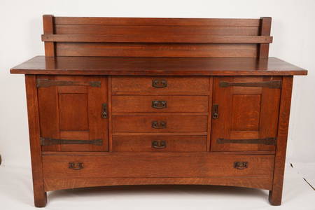 L&JG Stickley Oak Sideboard