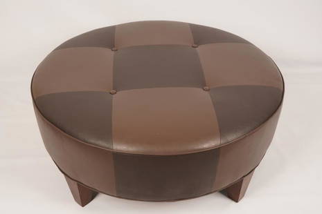 RJones Upholstered Large Ottoman: Dallas