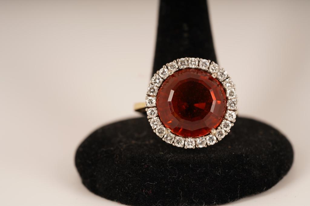 14K Gold Diamond Cocktail Ring (1 of 5)