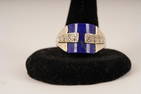 14K Gold Lapis Ring