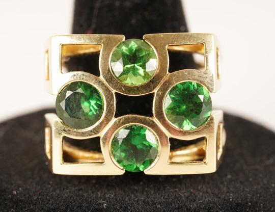 10K Gold Cocktail Ring (1 of 6)