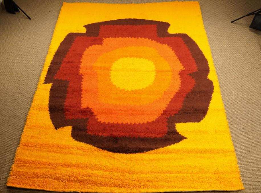 Danish MidCentury Ege Rya Boutique Wool Rug (1 of 5)