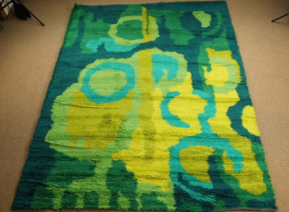 Austrian MidCentury Carmen Rya  Wool Rug (1 of 5)
