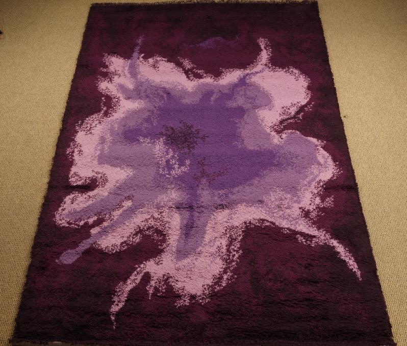 Danish MidCentury Wilton Wool Rya Rug (1 of 5)