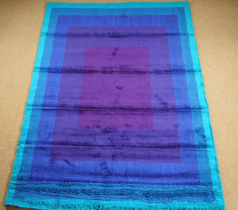 Danish MidCentury Wilton Wool Rya Rug (1 of 5)