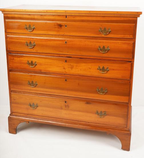 19thC American Mule Chest (1 of 9)