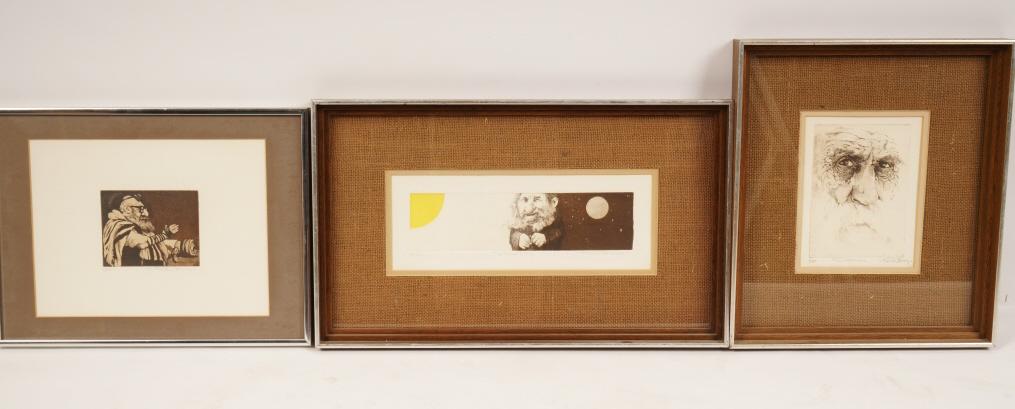 Group 3 Charles Bragg Numbered Lithographs (1 of 8)