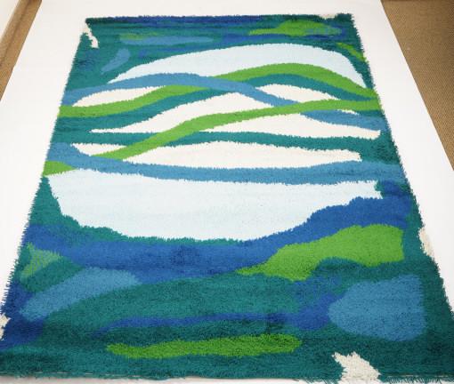 Danish MidCentury Ege Vanguard Wool Rya Rug (1 of 5)