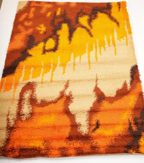 Danish MidCentury Ege Vanguard Wool Rya Rug (1 of 5)