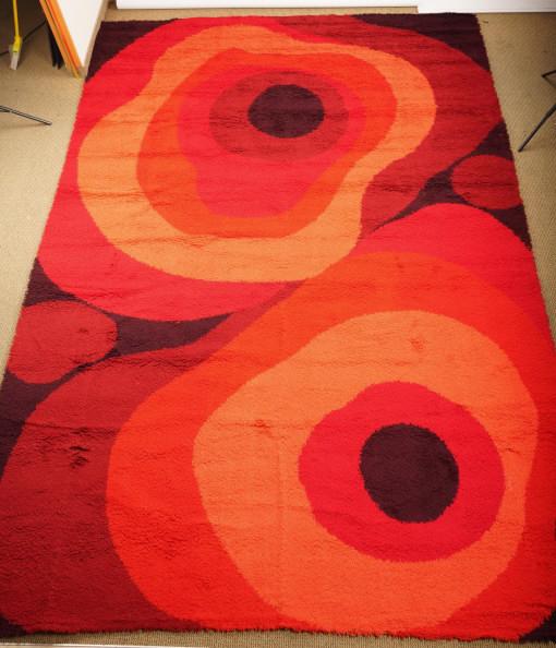 Danish MidCentury Ege Boutique Wool Rya Rug (1 of 5)