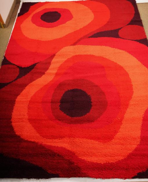 Danish MidCentury Ege Boutique Wool Rya Rug (1 of 5)