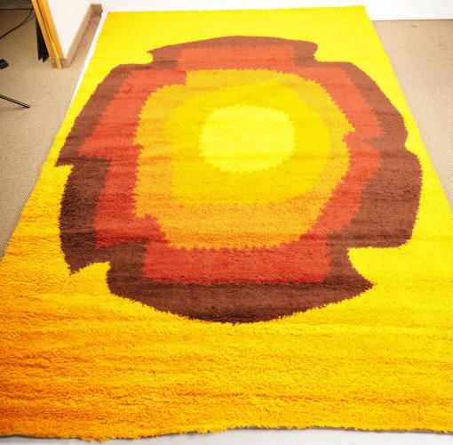 Danish MidCentury Ege Boutique Wool Rya Rug (1 of 5)