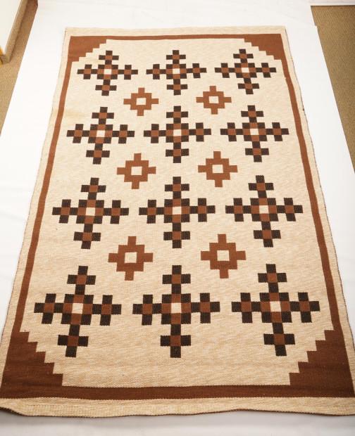 Swedish Tabergs MidCentury Wool Rug Reversible (1 of 8)